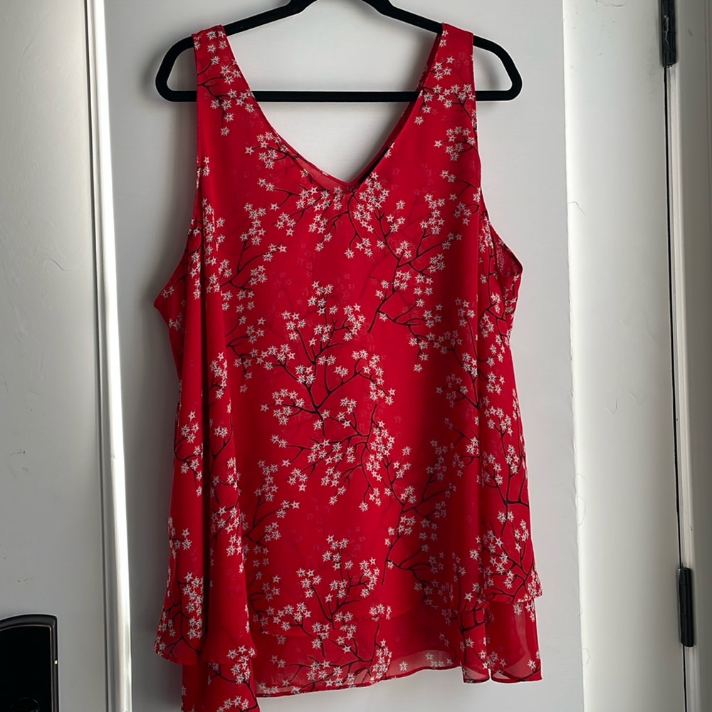 Lane Bryant, sleeveless tank blouse tub 3